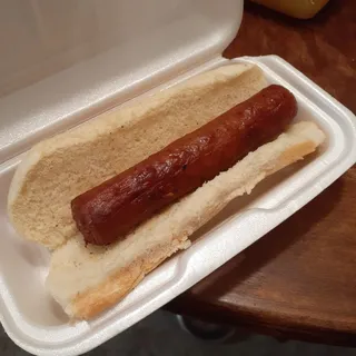 Beef Sausage Sandwich