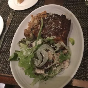 Seasonal Greens Lamb Lasagna