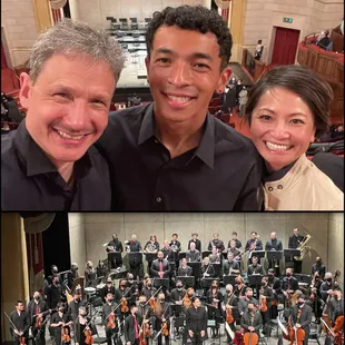 Herbst Theatere, my friends play with the San Francisco Philharmonic