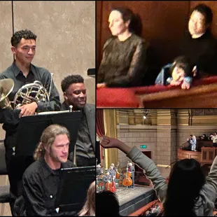 Herbst Theatre, playing with the San Francisco Philharmonic