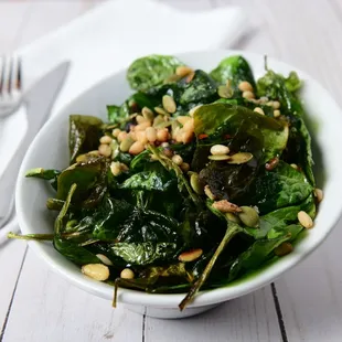 Crispy Spinach