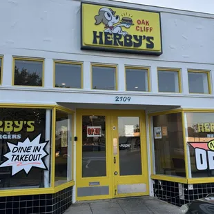 Herby's storefront