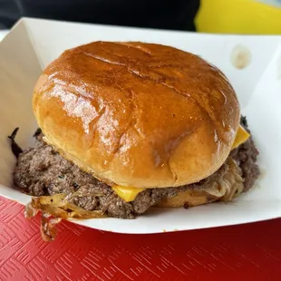 Hers  OG smashburger