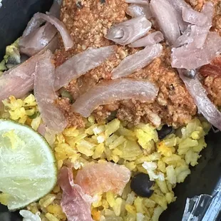 Before mixing up walking taco