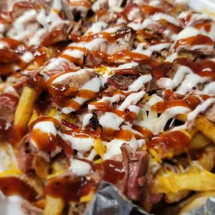 Medusa fries with reg ranch