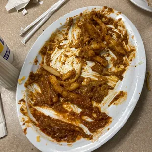 Chili Cheese Fries Destroyed