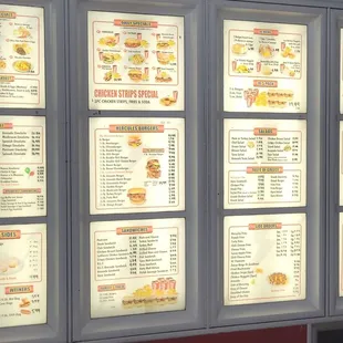 Outside menu...