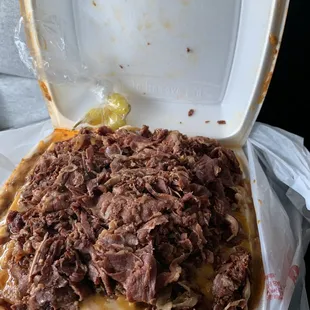 Pastrami chili cheese fries a.k.a. godsend