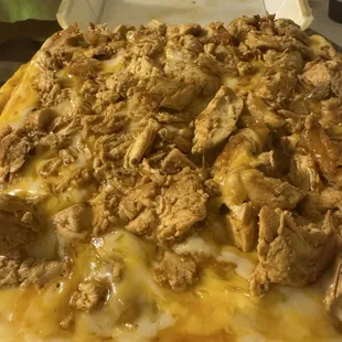Chicken Chili Cheese Fries from another angle. Best ai have had.