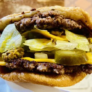 Double Double with jalapeños