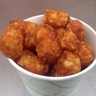 Side of tater tots. $3.