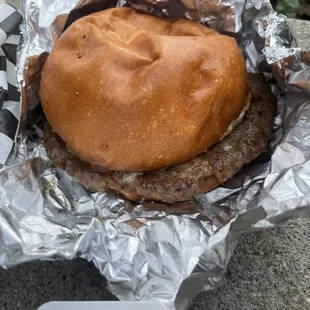 House ground pork sausage patty breakfast