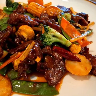 a plate of food