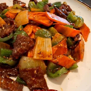 Pepper beef