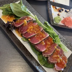 Seared Tuna with Mango Salsa