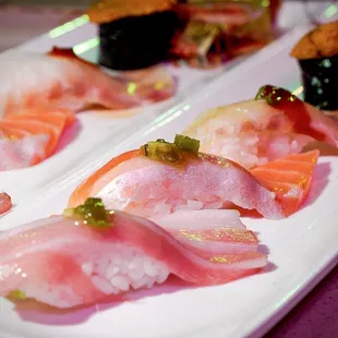 food, sushi, sushi and sashimi, sashimi