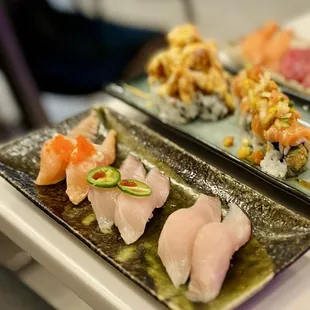 Lemon Salmon, Yellow Tail