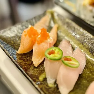 Lemon Salmon, Yellow Tail