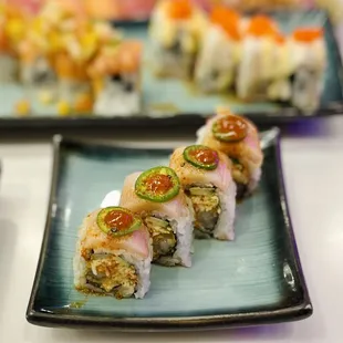 3. Yellow Tail Roll