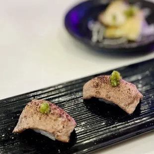 Torched wagyu beef