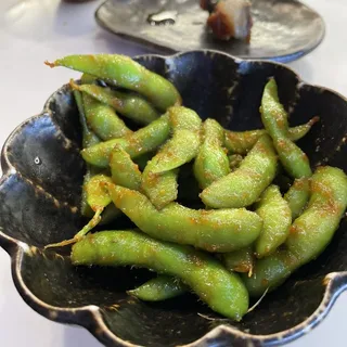 2. Garlic Edamame