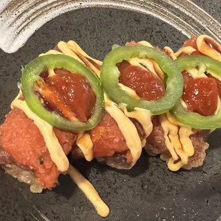 14. Crispy Rice with Spicy Tuna