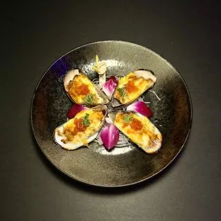 1. Baked Green Mussel