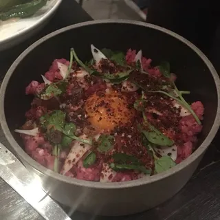 Beef tartare