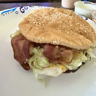 Bacon cheeseburger