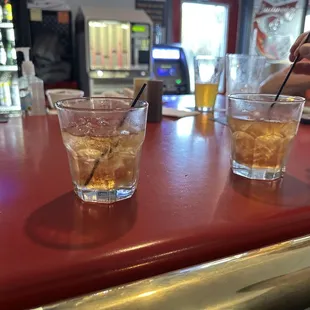 Brandy Old Fashioned while we waited for a table