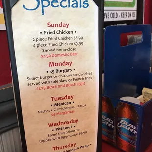 Specials