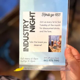 20% off 1st - 3rd Tuesday