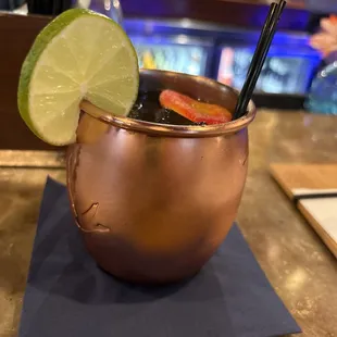 Sweet peach mule