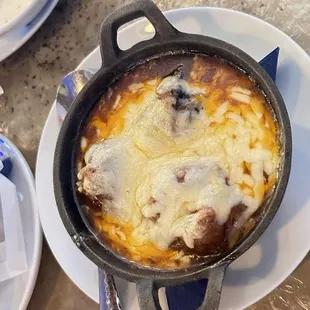 Meatballs very good need 4 so I don't have to share the 3rd one.