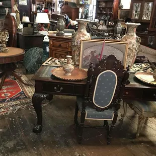 View of antique store