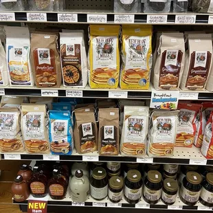 Variety of Pancake mixes