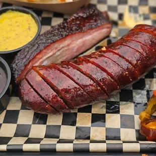 Sausage Link and Beef Rib