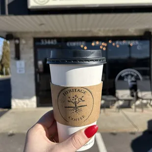 Chocolate covered Strawberry latte