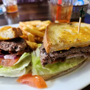 Sourdough Bacon Cheeseburger
