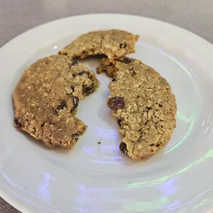 Oatmeal raisin right off the rack