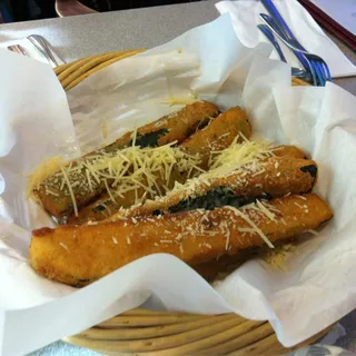1/2 Order Parmesan Fried Zucchini