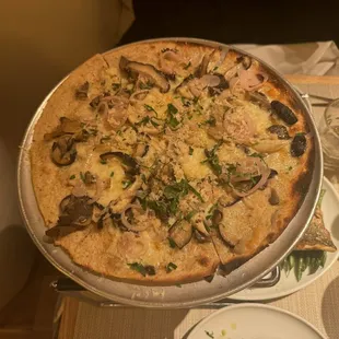 Wild Mushroom Pizza
