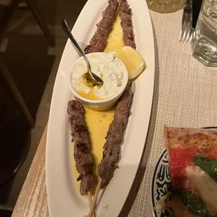 Grilled Lamb Skewers