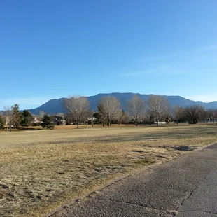 Great view of the Sandias.