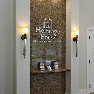 Sophisticated touches add to the ambiance.