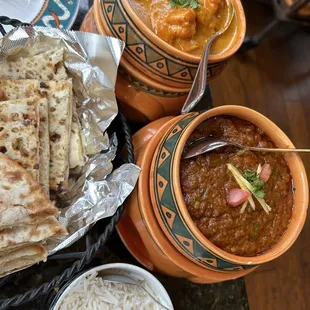 Bhartha &amp; curry shrimp