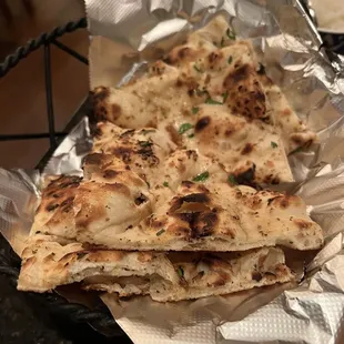 Garlic Cilantro Naan