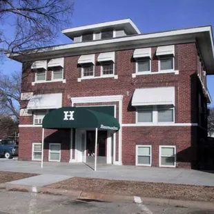 Outside view of our inn.