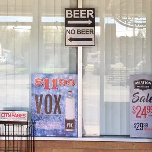 Take a right for the liquor store &amp; walk-in beer cave
