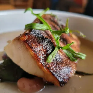 Local Black Cod &amp; Braised Abalone